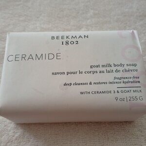 * Brand-New* Beekman 1802 CERAMIDE Fragrance-Free Goat Milk Body Soap